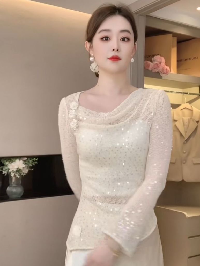 Elegant Women Blouse With Bead – Thai Silk Blouse recenzja i cena