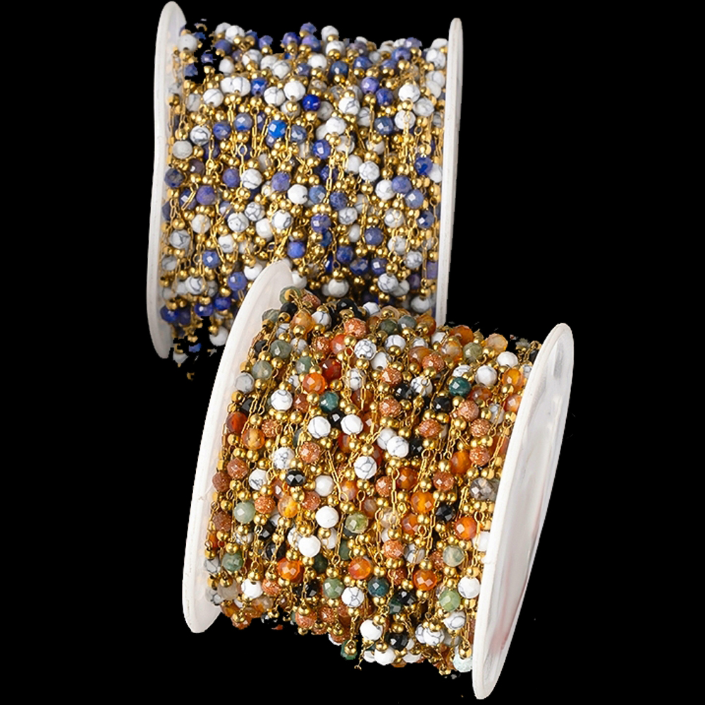 1Meter Elegant Mix Round Stone – Ethnic Fashion Jewellery recenzja i cena
