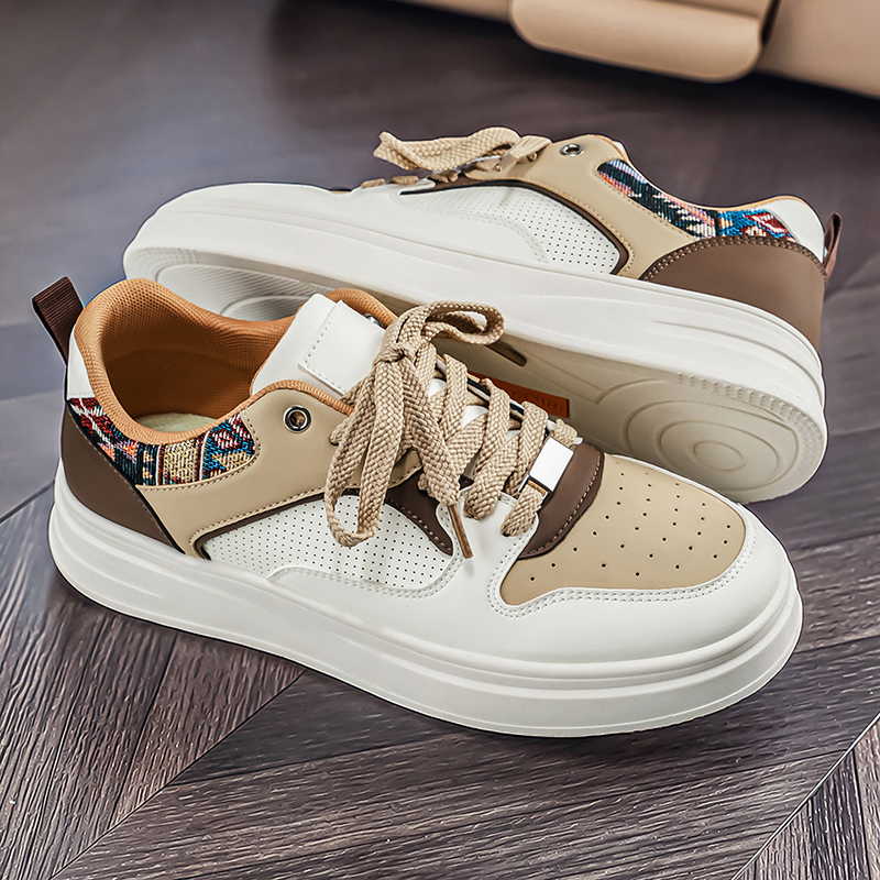 Men's White Platform Skate Sho – Ethnic Fashion Walk recenzja i cena